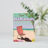 Das Aushängeschild der Bahamas Classic Postkarte (Stehend Vorderseite)