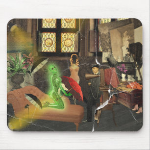 Das ausländische Modell Mousepad