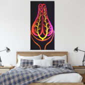 Das Ausscheidungssystem eines Fisches Leinwanddruck (Insitu (Schlafzimmer))