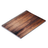 Das Aussehen aus echtem Holz! Notizblock (Linke Seite)