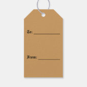 Das Aussehen der Holzgeschenktafeln Geschenkanhänger (Rückseite)