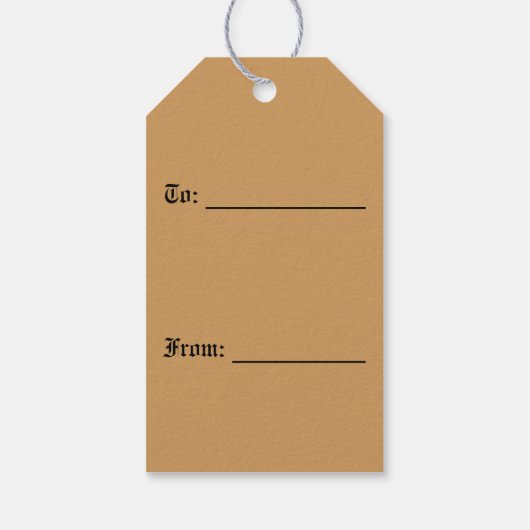 Das Aussehen der Holzgeschenktafeln Geschenkanhänger (Rückseite)