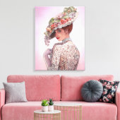 "Das Aussehen der Liebe" überzogene Leinwand (Insitu (Wohnzimmer))