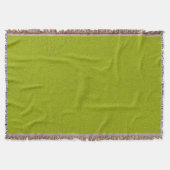 Das Aussehen von Snugly Chartreuse Green Suede Decke (Vorderseite)
