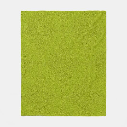 Das Aussehen von Snugly Chartreuse Green Suede Fleecedecke (Vorderseite)