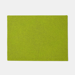 Das Aussehen von Snugly Chartreuse Green Suede Fußmatte