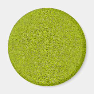 Das Aussehen von Snugly Chartreuse Green Suede Magnet