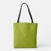 Das Aussehen von Snugly Chartreuse Green Suede Tasche (Rückseite)