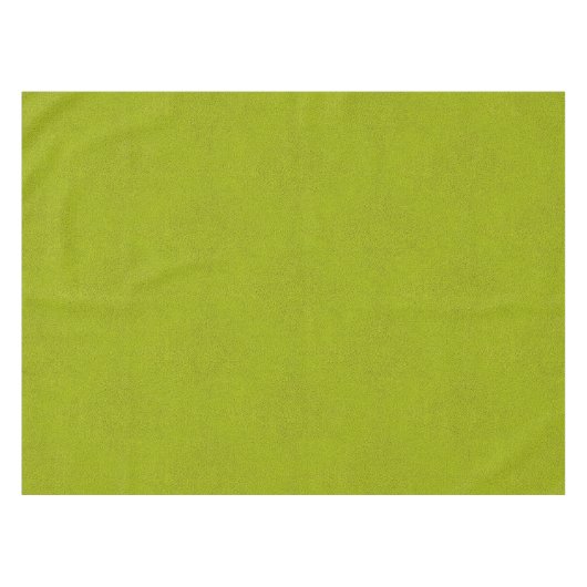 Das Aussehen von Snugly Chartreuse Green Suede Tischdecke (Vorderseite (Horizontal))