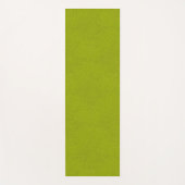 Das Aussehen von Snugly Chartreuse Green Suede Yogamatte (Vorderseite)