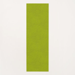 Das Aussehen von Snugly Chartreuse Green Suede Yogamatte