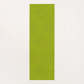 Das Aussehen von Snugly Chartreuse Green Suede Yogamatte (Rückseite)