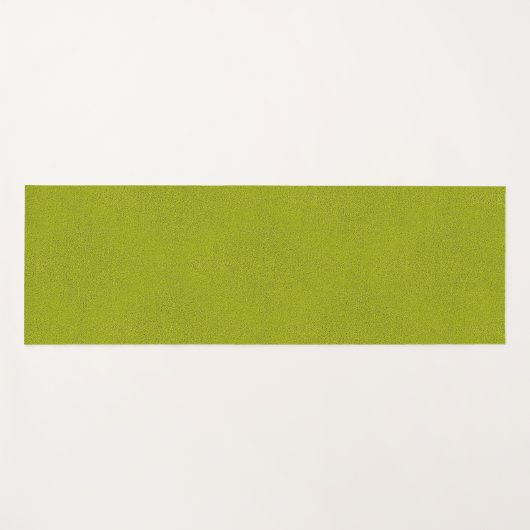 Das Aussehen von Snugly Chartreuse Green Suede Yogamatte (Vorderseite (Horizontal))