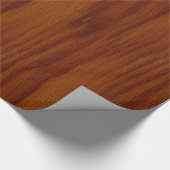 Das Aussehen wärmer Eichenholz-Körner-Textur Geschenkpapier (Ecke)