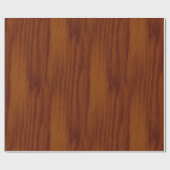 Das Aussehen wärmer Eichenholz-Körner-Textur Geschenkpapier (Flach)