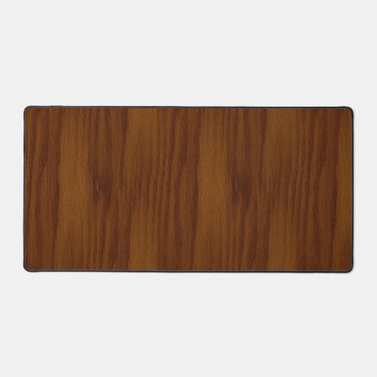 Das Aussehen wärmer Eichenholz-Körner-Textur Schreibtischunterlage (Vorderseite)