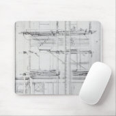 Das Äußere von Issacs Haus, das gemalt wird Mousepad (Mit Mouse)