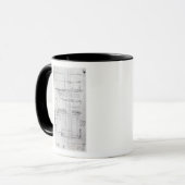 Das Äußere von Issacs Haus, das gemalt wird Tasse (Vorderseite Links)