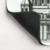 Das Äußere von St Peter Basilika in Rom Mousepad (Ecke)