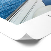 Das Aussteigen aus dem Boot setzt Vertrauen ein. Poster (Ecke)