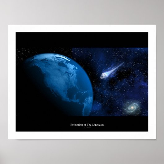 Das Aussterben der Dinosaurier Poster (Vorne)