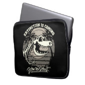 Das Aussterben kommt, du bist als Nächstes Laptopschutzhülle (Vorderseite Links)