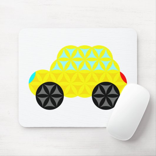 Das Auto des Lebens - heilige Formen A1. Mousepad (Mit Mouse)