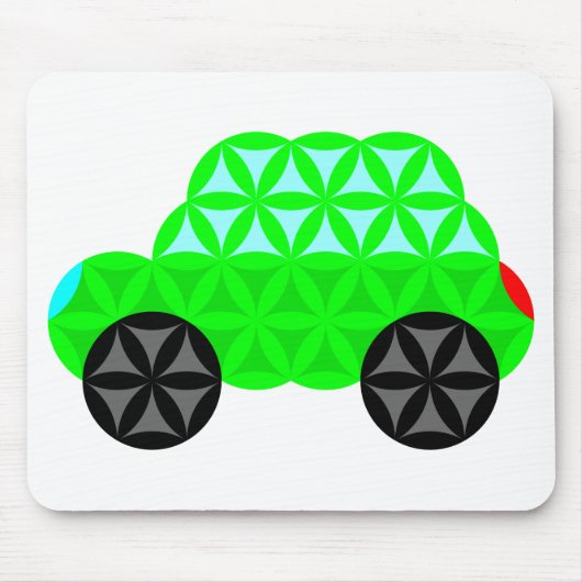 Das Auto des Lebens - Heilige Formen A2. Mousepad (Vorne)