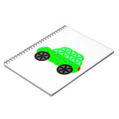 Das Auto des Lebens - Heilige Formen A2. Notizblock (Linke Seite)