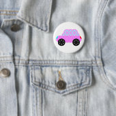 Das Auto des Lebens - Heilige Formen A3.Pink. Button (Beispiel)