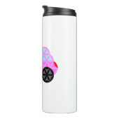 Das Auto des Lebens - Heilige Formen A3.Pink. Thermosbecher (Nach rechts gedreht)