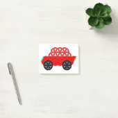 Das Auto des Lebens - Heilige Formen A3, rot. Post-it Klebezettel (Büro)