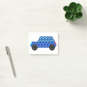 Das Auto des Lebens - Heilige Formen B1, Blau. Post-it Klebezettel (Büro)