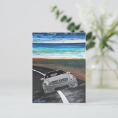 Das Auto für Fred Postkarte (Stehend Vorderseite)