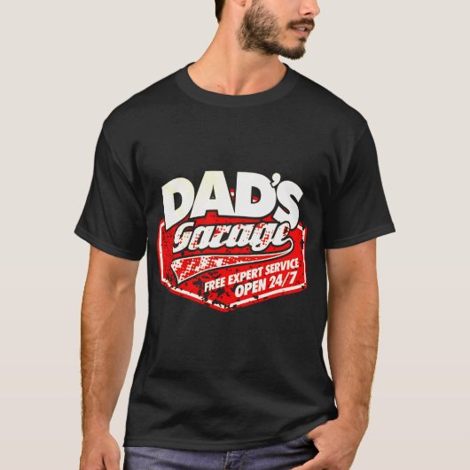 Das Auto-Mechaniker-Geschenk der Dad_s T-Shirt (Vorderseite)