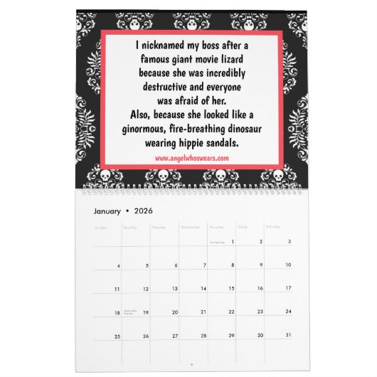 Das AWS nicht ziemlich passend für Kalender (Jan 2026)