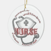 Das Axiom der Krankenschwester Keramikornament (Links)