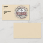 Das Axiom der Krankenschwester Visitenkarte (Vorne/Hinten)