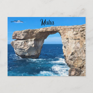 Das Azure Window Gozo Malta Postkarte