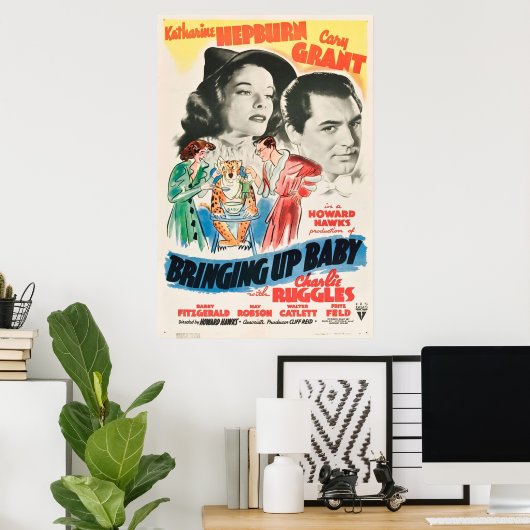 Das Baby aufbauen Poster (Heimbüro)