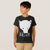 Das Baby-Bärn-Shirts des polarer Bärn-Kunst-T - T-Shirt (Vorne ganz)