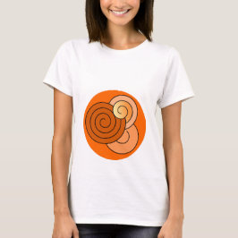Das Baby der Mutterschaft wirbelte ein subtiles De T-Shirt