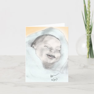 Das Baby Feiertagskarte