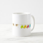 Das Baby kommt Kaffeetasse (VorderseiteRechts)