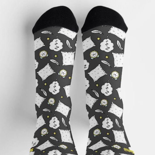 Das Baby schläft Crew Socken (Oben)