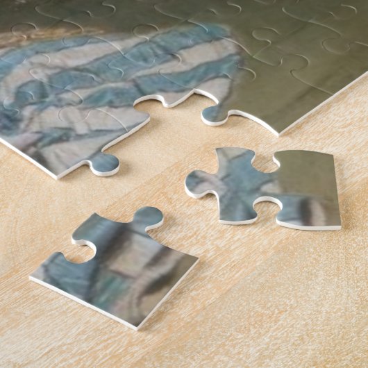 Das Baby schläft (von Gerolamo Induno) Puzzle (Seite)