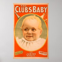 Das Baby-Theater-Poster des Clubs