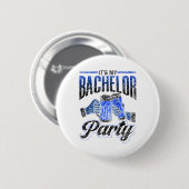 Das Bachelor Party Briom Team _1 Button (Vorne & Hinten)