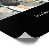 Das Back End of the Bunch mit Künstlername Poster (Ecke)