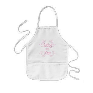 Das Backen mit Nana scherzt Schürze